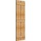 Ekena Millwork Joined Board-n-Batten Shutters, Rough Sawn Western Red Cedar, 21 1/2W x 65H, PR RBJ06S21X065RWR - alternate 2
